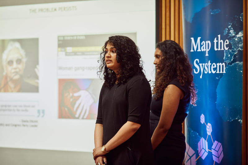 Oxford finalists presenting at the Map the System event