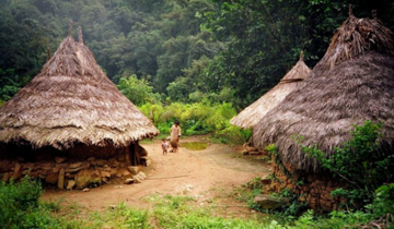 Kogui Arhuaco Indigenous Reserve in the Sierra Nevada of Colombia